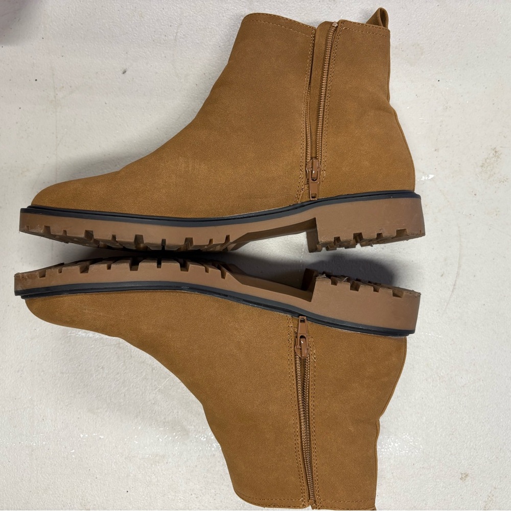 Maurice’s Tan Ankle Boots